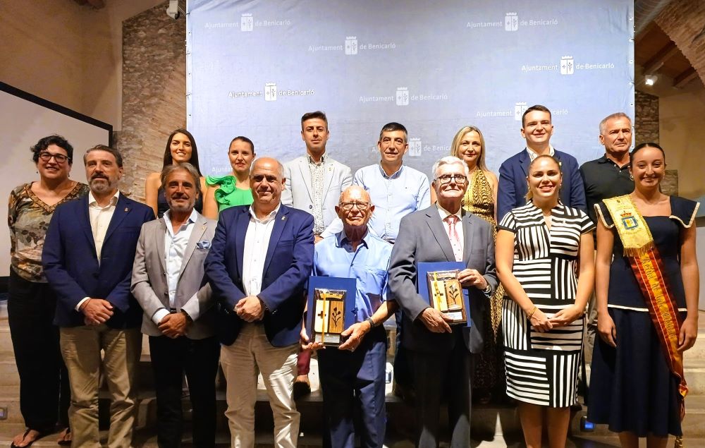 Benicarló ret homenatge a Manolo Rico i Vicent Llorach com a Persones Destacades 2025