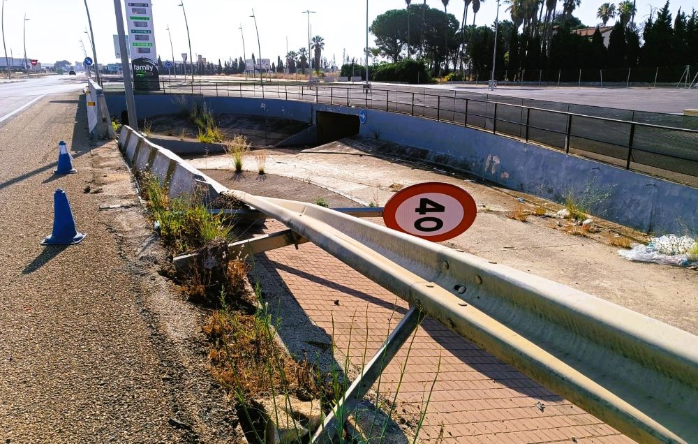Compromís Benicarló reclama l’arranjament d’un tram de l’antiga N-340 davant del centre comercial