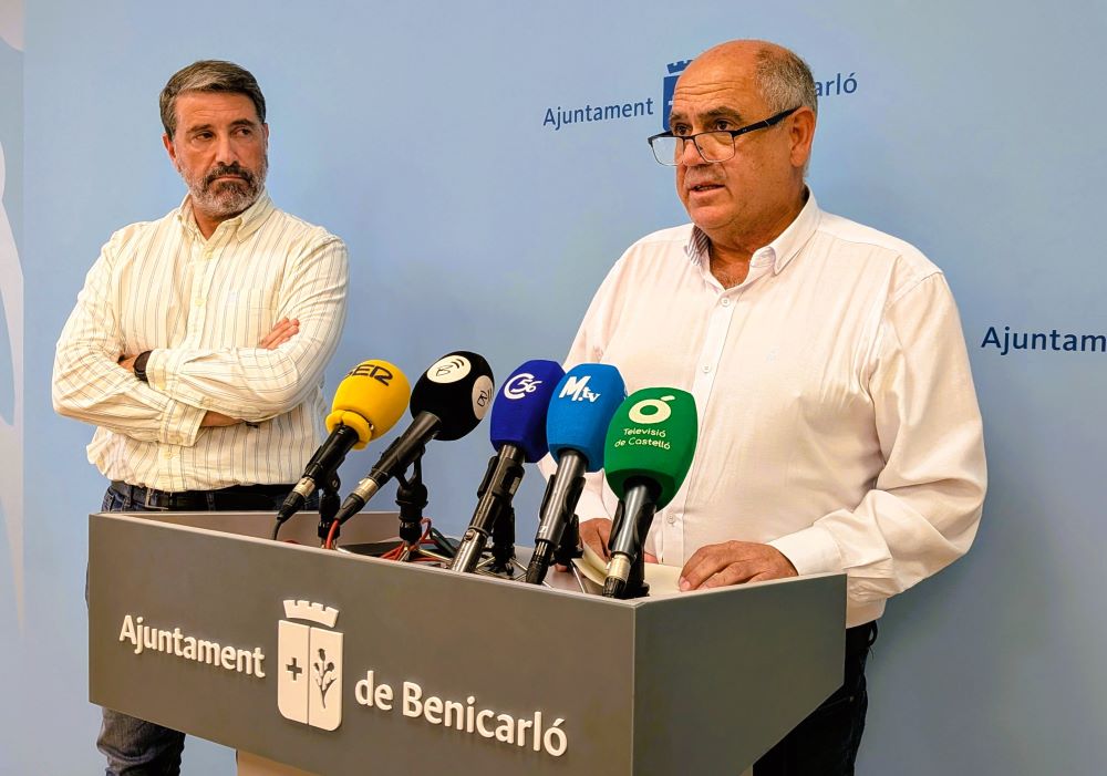 L’alcalde de Benicarló cessa els regidors Sorlí i Besalduch com a membres de la Junta de Govern