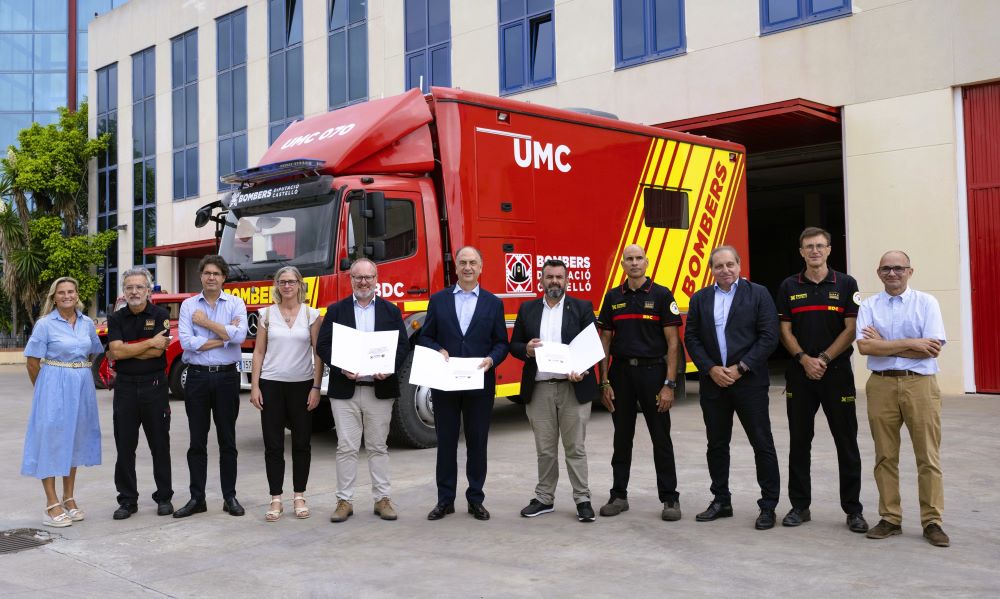 Els Consorcis de Bombers de Castelló i València milloren l'atenció en emergències en zones limítrofes