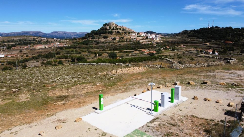 Culla reforça l'aposta turística amb l'obertura d'un pàrquing intel·ligent per a autocaravanes