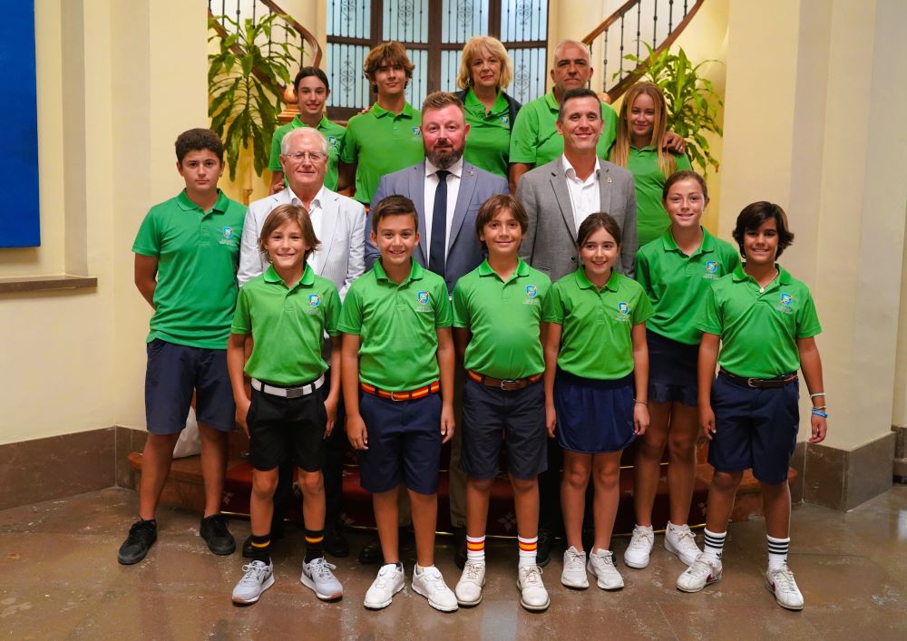 La Diputació de Castelló enaltix el talent, esforç i dedicació dels joves campions de golf