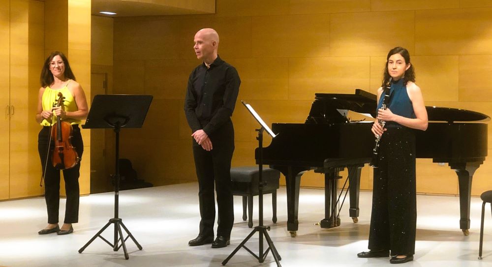 El Trio Kegel actua a l'Auditori de Santa Magdalena
