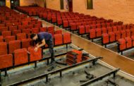 Comencen els treballs de renovació de les butaques de l’Auditori de Benicarló