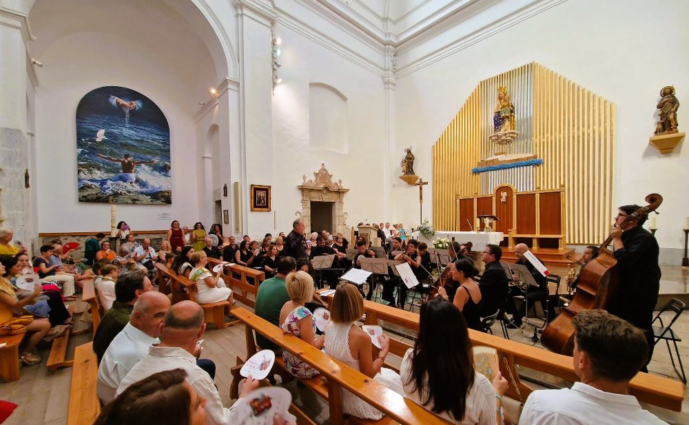 Comença el XLI Cicle de Concerts de Música Clàssica de Peníscola amb la Missa i Pregària del Pescador