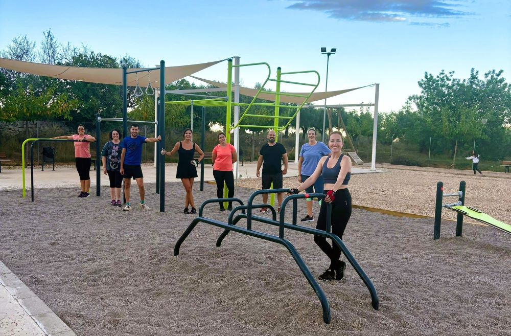 Canet lo Roig instal·la un parc de cal·listènia finançat pel Pla Impulsa de la Diputació de Castelló