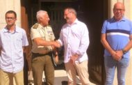 El Subdelegat de Defensa a Castelló visita l'Ajuntament de Santa Magdalena