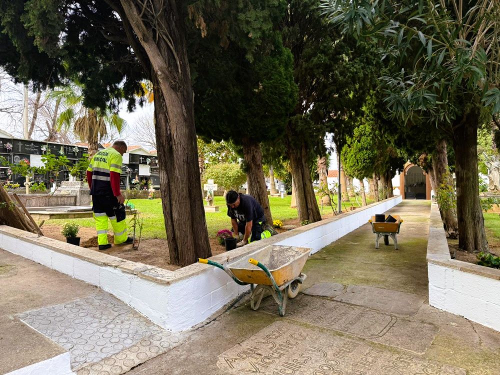 Càlig adequa el cementeri municipal amb motiu de la celebració de Tots Sants
