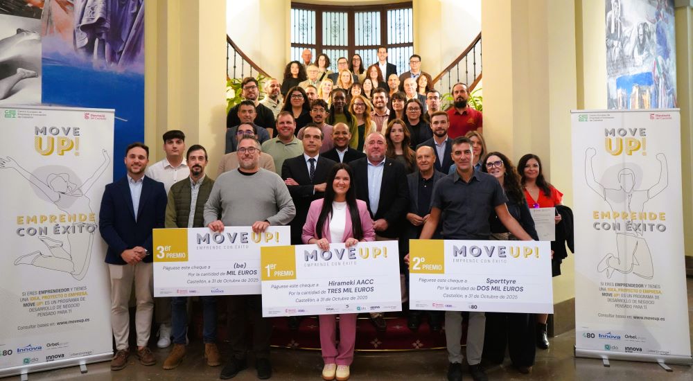 La Diputació reconeix l'esperit emprenedor en la desena edició de Move Up! Emprén amb èxit