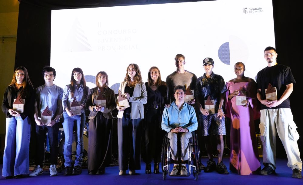 La Diputació distingix el potencial dels joves amb el lliurament dels II Premis Provincials de la Joventut