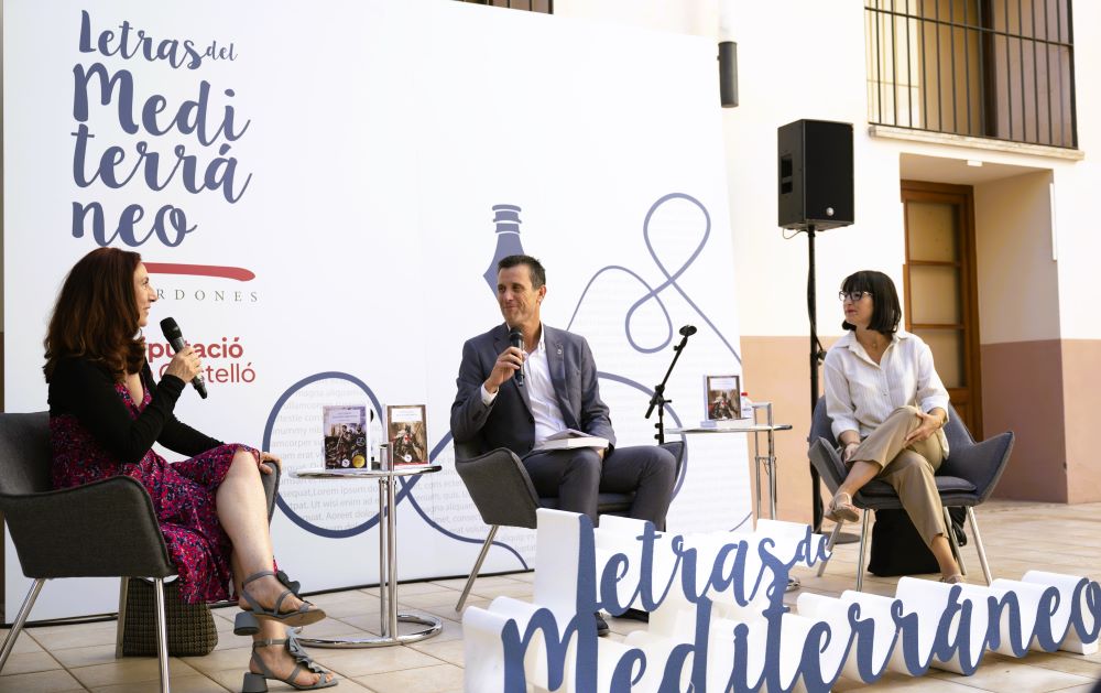 Begoña Valero, guardó Letras del Mediterráneo 2024, presenta «La venganza de los templarios»