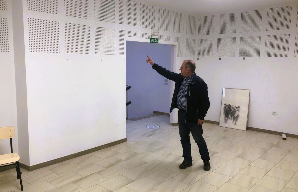 Les obres de millora de la Casa de la Cultura de Santa Magdalena avancen a bon ritme