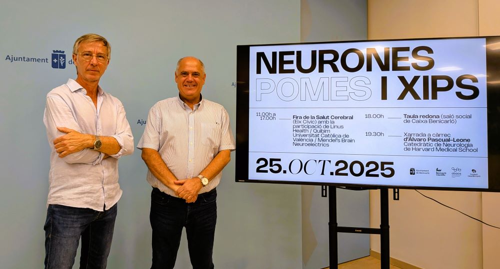 Benicarló es convertirà en capital de la neurociència amb la jornada «Neurones, pomes i xips»