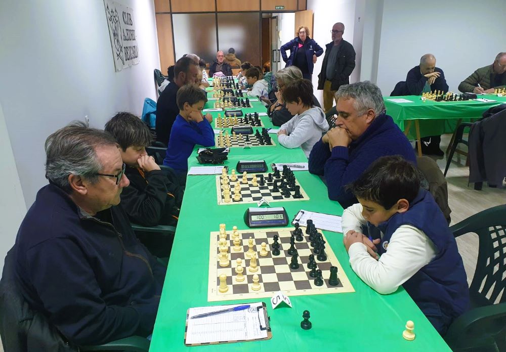 Molta emoció a la penúltima ronda del Social d'escacs de Benicarló