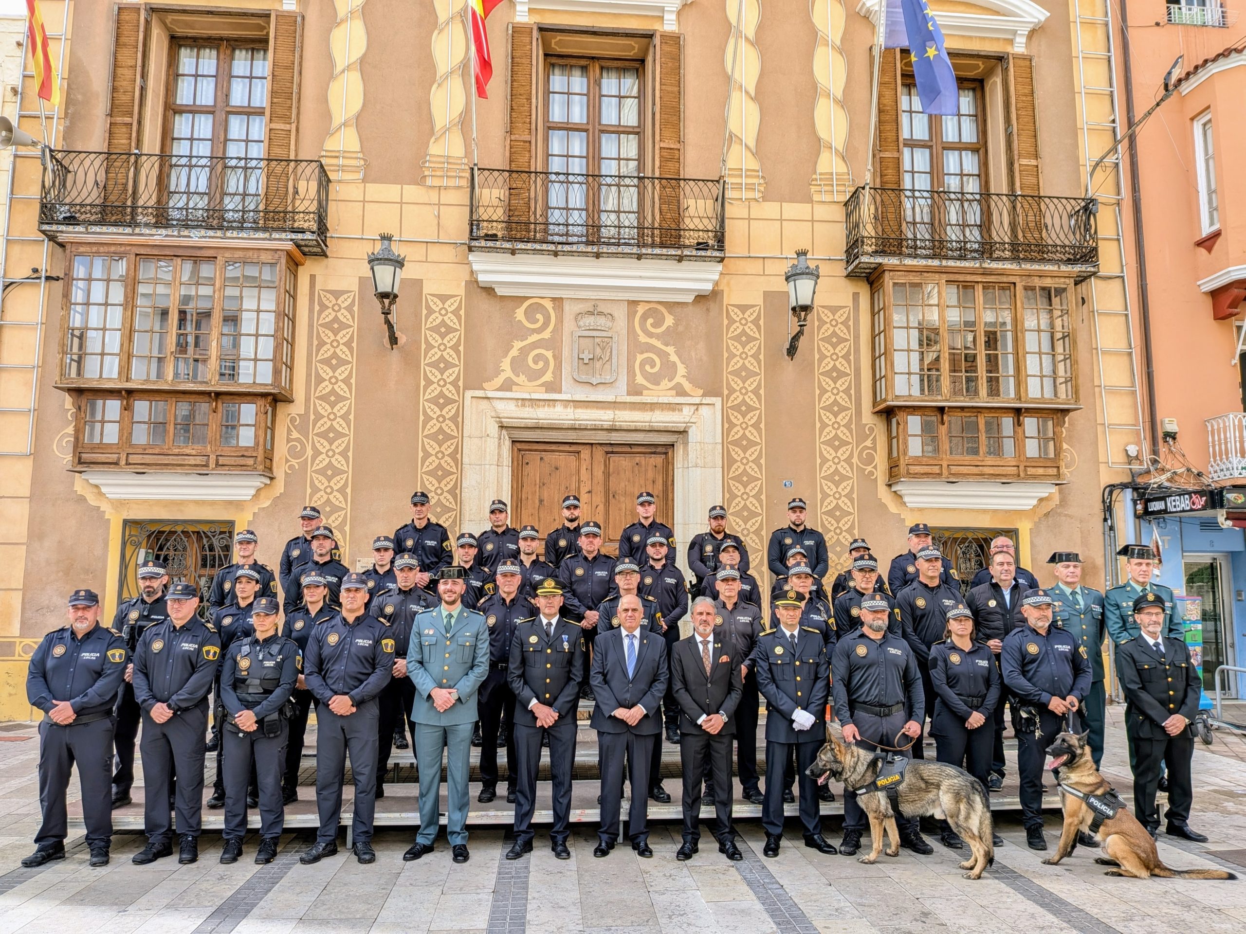 La Policia Local de Benicarló celebra el dia del seu patró Sant Miquel