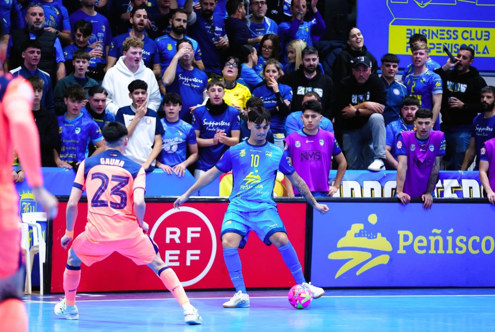 El Servigroup Peníscola FS perd davant un Barça molt efectiu (1-5)