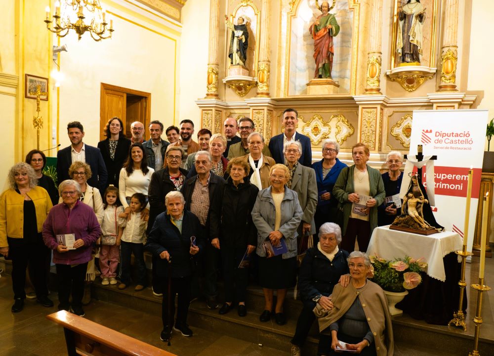 La Diputació recupera l'esplendor de «La Piedad» d'Alfondeguilla