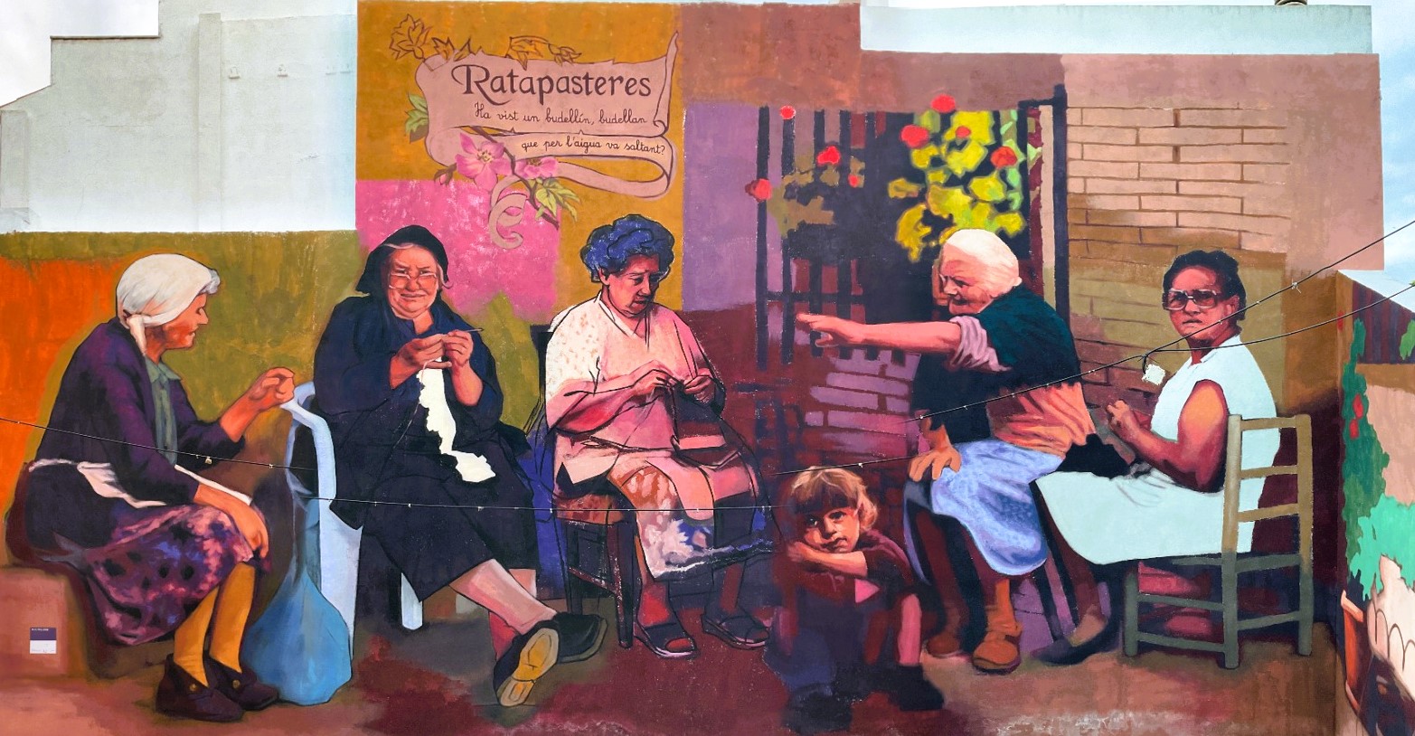 El conte «Ratapasteres» de Canet lo Roig ja té el seu espectacular mural commemoratiu al municipi