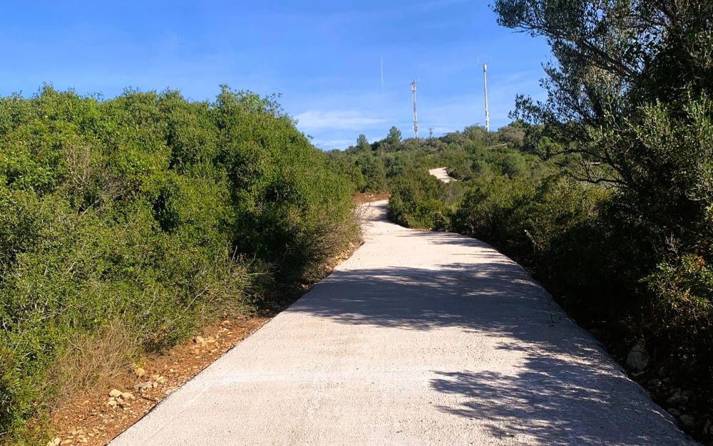 Santa Magdalena escomet la millora dels camins rurals danyats per les pluges
