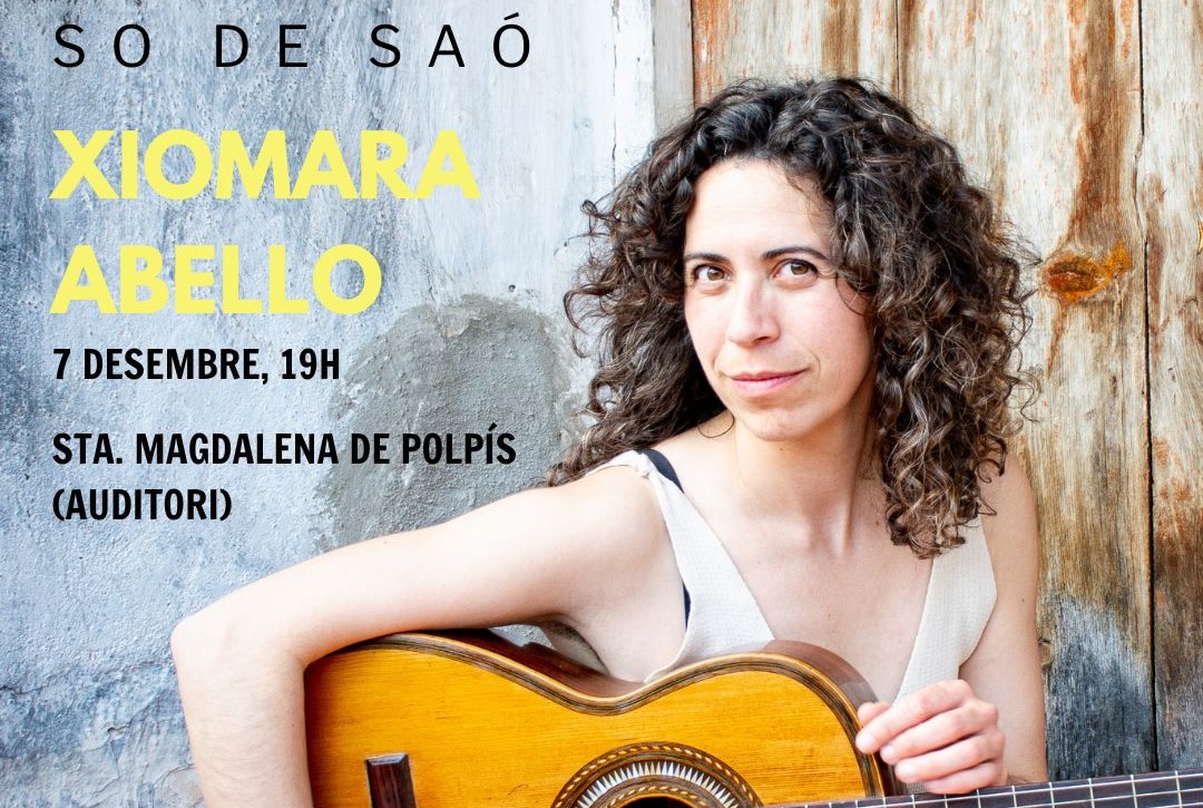 Xiomara Abello arranca gira de «So de Saó» a Santa Magdalena