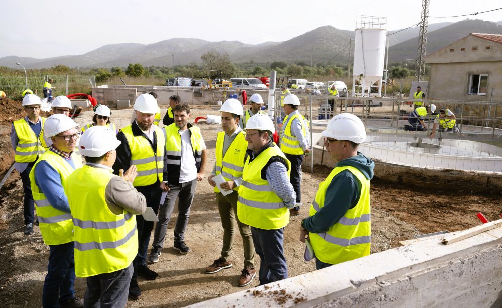 La Diputació avança en el seu compromís per cobrir les necessitats en matèria de depuració d'aigües