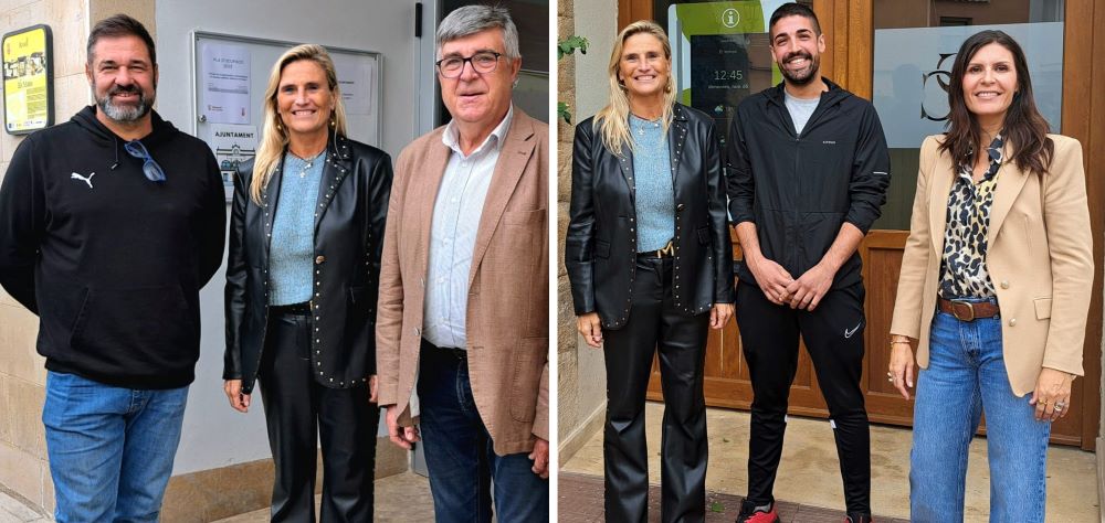 La delegada del Consell a Castelló visita diverses actuacions urbanes a Rossell i Canet lo Roig