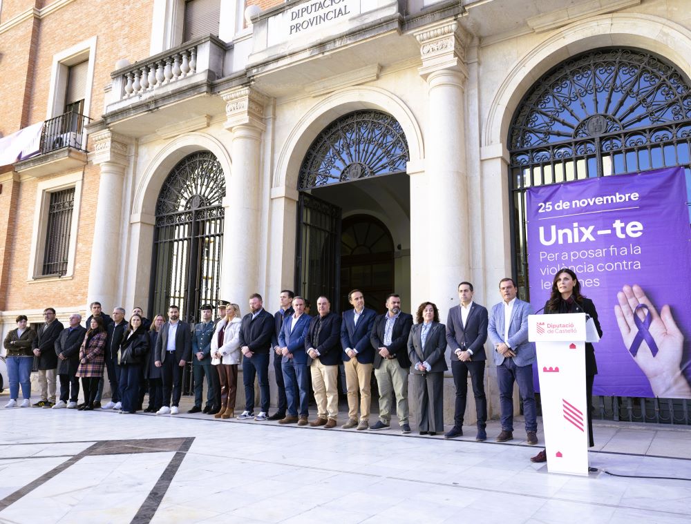 La Diputació commemora el 25N i reafirma el compromís amb les dones i l'erradicació de la violència masclista