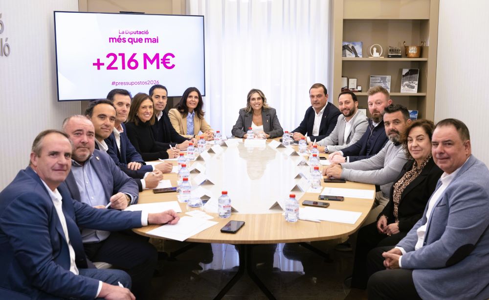 La Diputació aprovarà més de 216M per al Pressupost 2026 que atén, més que mai, als pobles i a la gent