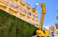 En marxa les obres de millora de la façana del Centre Geriàtric de Benicarló