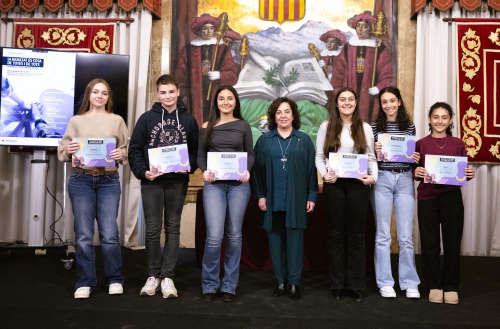 La Diputació reafirma el compromís amb la igualtat amb el concurs «La igualtat és cosa de totes i tots»