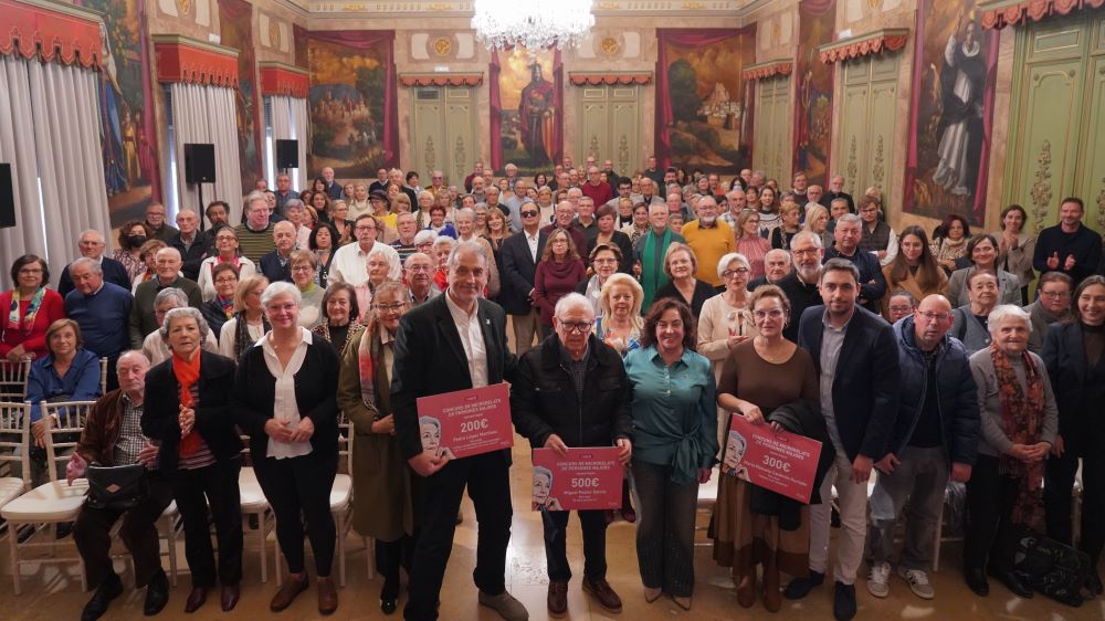 La Diputació premia el talent en el Concurs de Microrelats de Persones Majors més multitudinari