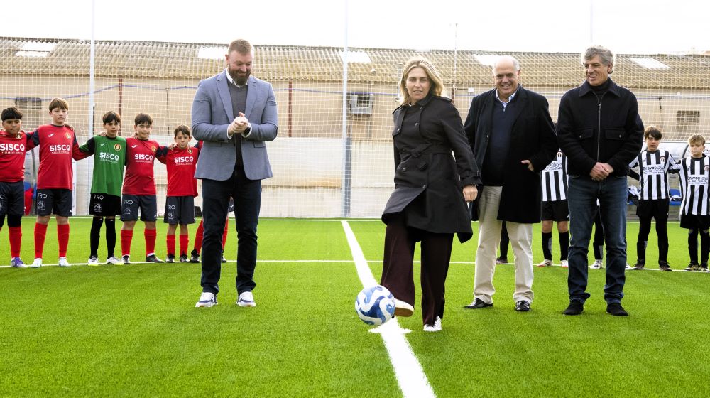 La Diputació impulsa l'esport base amb 600.000 euros que han fet realitat el nou camp de futbol de Benicarló