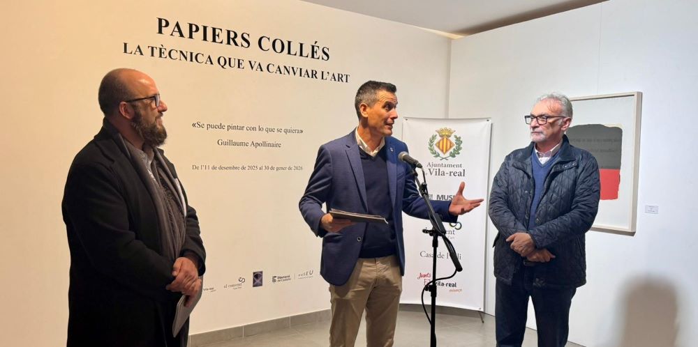 La Diputació impulsa la cultura i l'art amb l'exposició «PAPIERS COLLÉS. La técnica que cambió el arte»