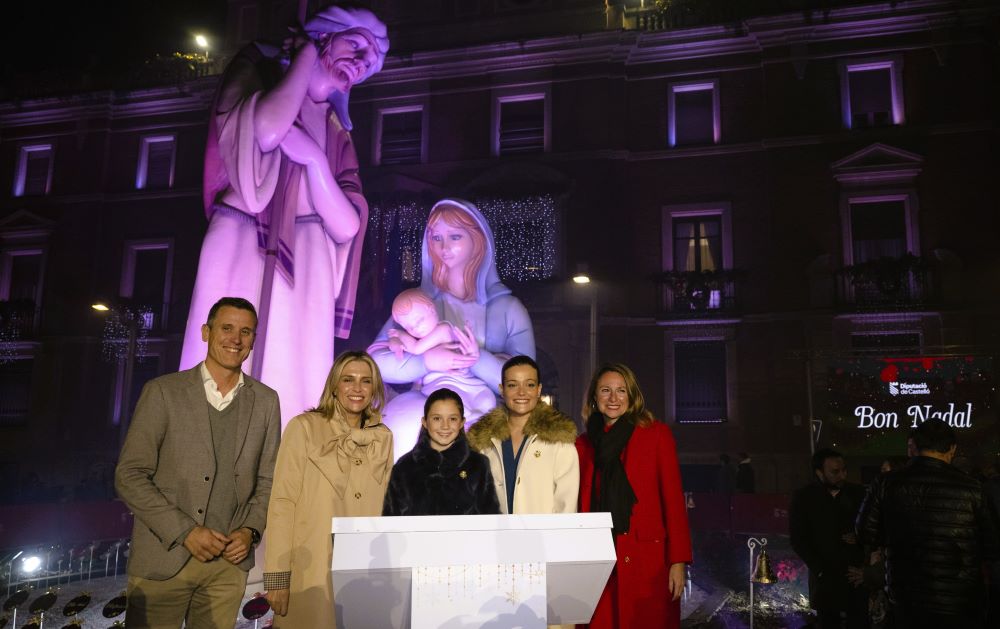 El Betlem monumental de la Diputació serà itinerant per a convertir-se en un emblema de Nadal