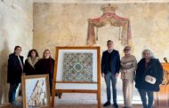 La Diputació posa en valor el patrimoni de Càlig amb la restauració del panell del Palau dels Vallterra