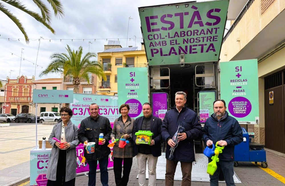Mus anima a participar en la campanya «Nadal solidari» del Consorci de Residus Palància Belcaire
