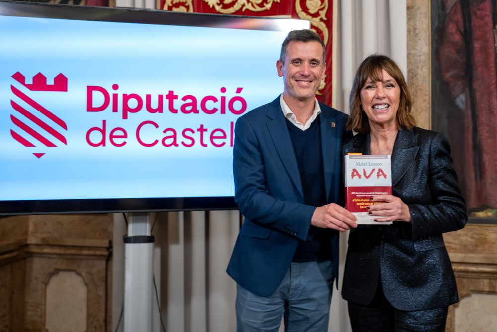La Diputació acull la presentació «d'Ava» de Mabel Lozano, premi Letras del Mediterráneo 2025