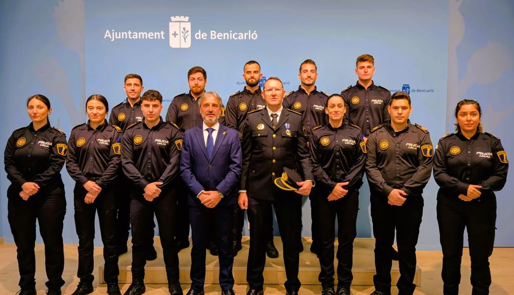 Els 12 agents de la PL de Benicarló s’incorporen de manera definitiva després de completar la formació