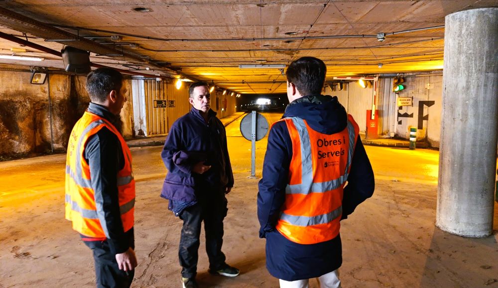 La Regidoria d'Obres i Serveis de Vinaròs realitzarà tasques de manteniment al túnel del passeig marítim