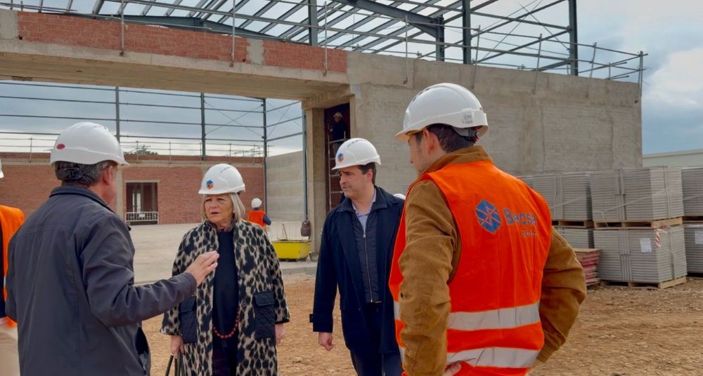 Avancen a bon ritme els treballs de reforma i ampliació de l'institut José Vilaplana de Vinaròs