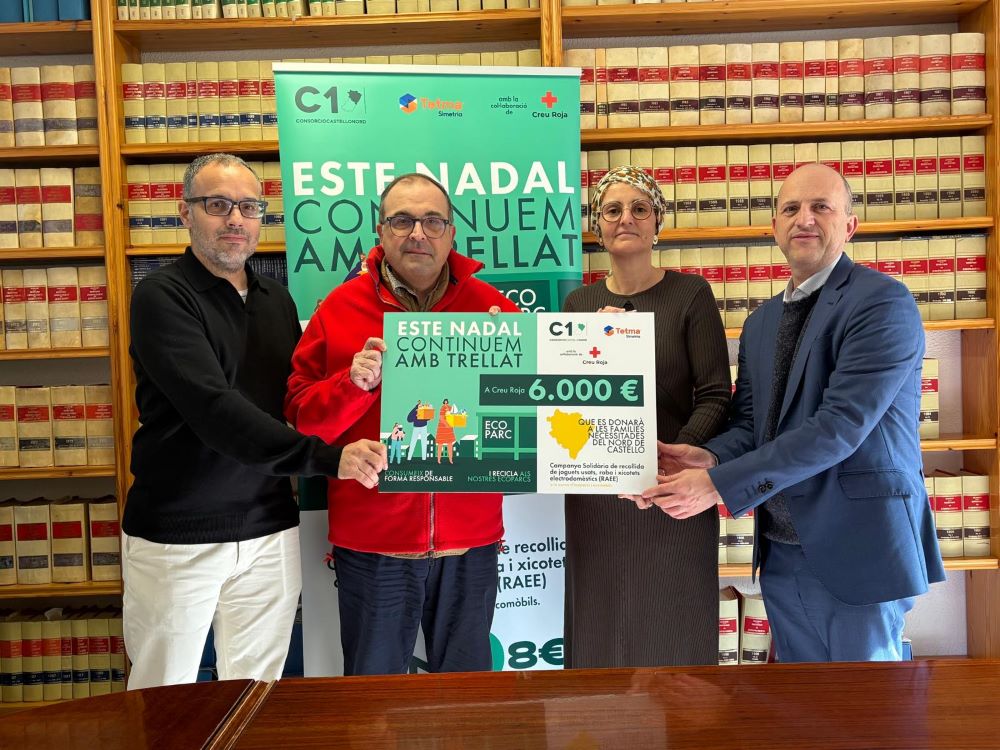 El Consorci Castelló Nord recapta 6.000 euros per a Creu Roja amb «Este Nadal Continuem amb Trellat»