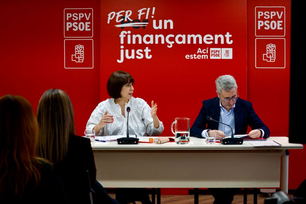 El PSPV presentarà una moció de defensa del nou sistema de finançament en tots els ajuntaments