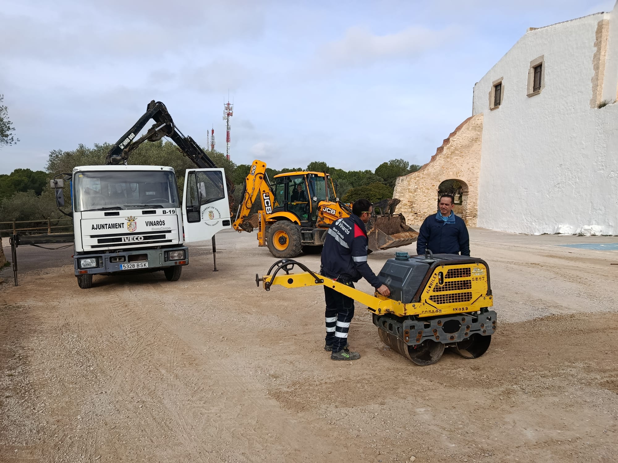 La Regidoria d'Obres i Serveis de Vinaròs adequa l’ermita amb motiu de la celebració de Sant Sebastià