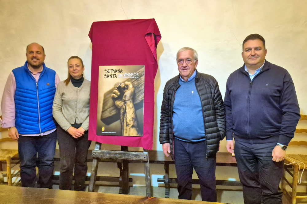 Presentació del cartell anunciador i pregoner de la Setmana Santa de Vinaròs