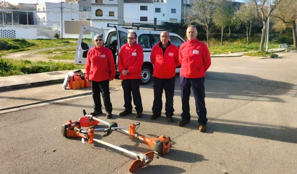 La Brigada EMERGE de Sant Rafael del Riu ja ha fet diversos treballs de prevenció d'incendis