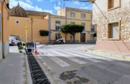 Finalitzen les obres de canalització de pluvials al carrer de Sant Francesc de Benicarló