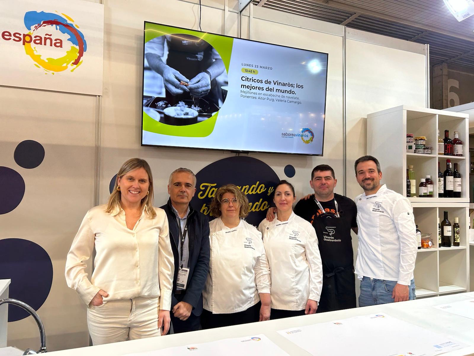 Vinaròs promociona la seua gastronomia en la fira Alimentària de la mà de Saborea España