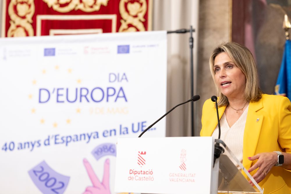 Marta Barrachina defén una Europa construïda des dels territoris que afronte un futur sense oblidar a la gent