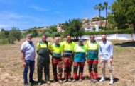 Finalitzen els treballs de prevenció d'incendis a l'entorn de l'Ermita de Vinaròs