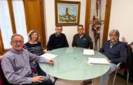 L'Ajuntament afavorirà la restauració d'un retaule medieval que estava en una façana particular d'Alcalà